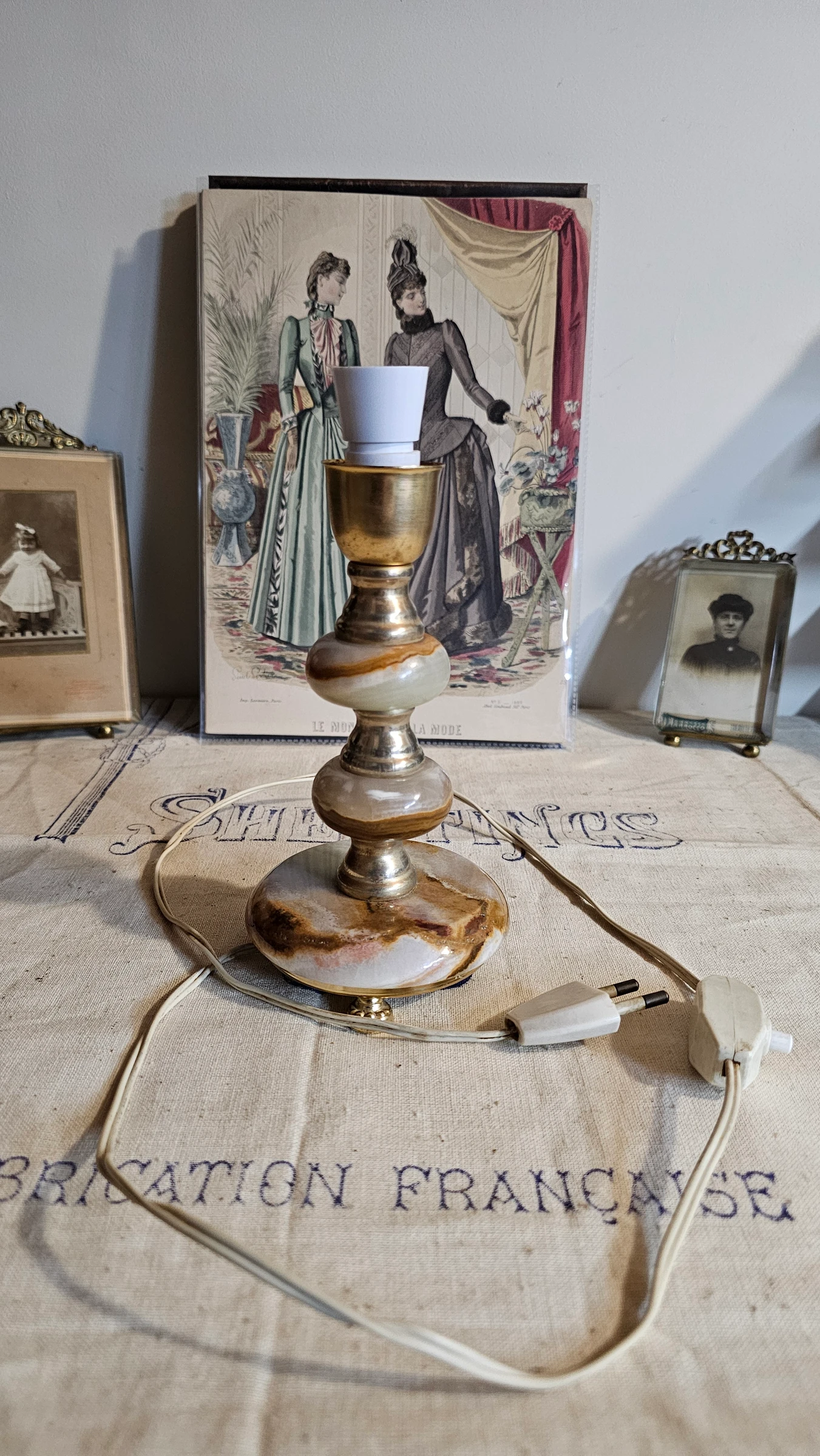 Vintage and unique lamp – photo 8